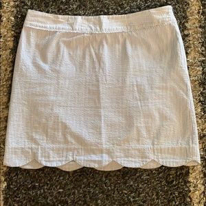 Vineyard Vines Seersucker Skirt, Size 16